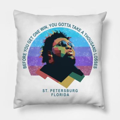 Rapper Quotes Throw Pillow Official Rod Wave Merch
