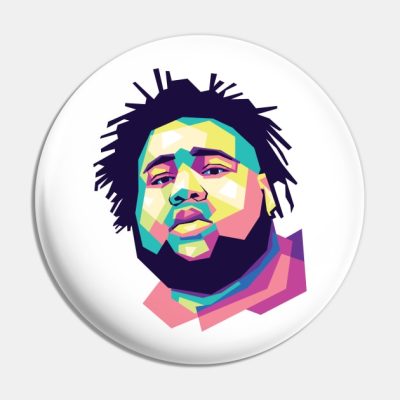 Rodwave In Wpap Style Pin Official Rod Wave Merch