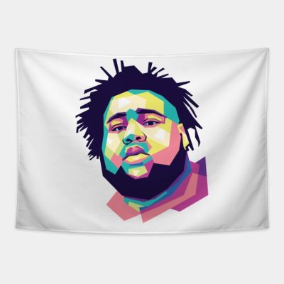 Rodwave In Wpap Style Tapestry Official Rod Wave Merch