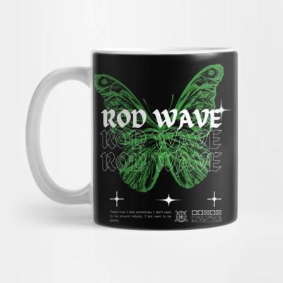 Rod Wave Butterfly Mug Official Rod Wave Merch