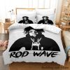 Popular Rod Wave Bedding Set Single Twin Full Queen King Size Bed Set Adult Kid Bedroom 16 - Rod Wave Merch