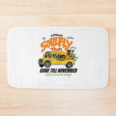 Rod Wave Merch Rod Wave Soulfly Tour On The Road Bath Mat Official Rod Wave Merch