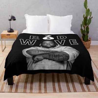 Rod Wave Throw Blanket Official Rod Wave Merch