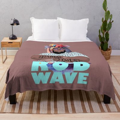 Rod Wave Rod Wave Throw Blanket Official Rod Wave Merch