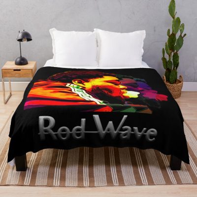 Rod Wave Hits Throw Blanket Official Rod Wave Merch