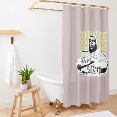Rod Wave Rod Wave - Hsrd Times Shower Curtain Official Rod Wave Merch