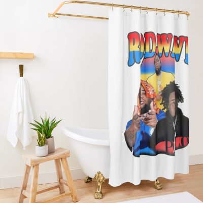 Rod Wave Funny Shower Curtain Official Rod Wave Merch