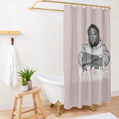 Rod Wave Rod Wave -First It Hurts Shower Curtain Official Rod Wave Merch