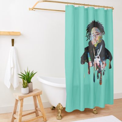 Rod Wave Rod Wave Shower Curtain Official Rod Wave Merch