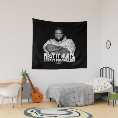 Rod Wave -First It Hurts Tapestry Official Rod Wave Merch