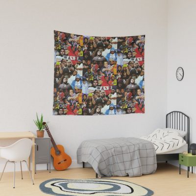 Rod Wave Collage Tapestry Official Rod Wave Merch