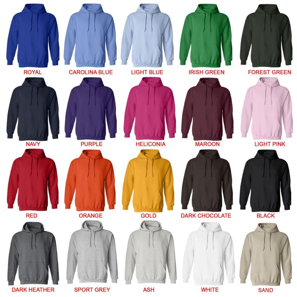 hoodie color chart - Rod Wave Merch